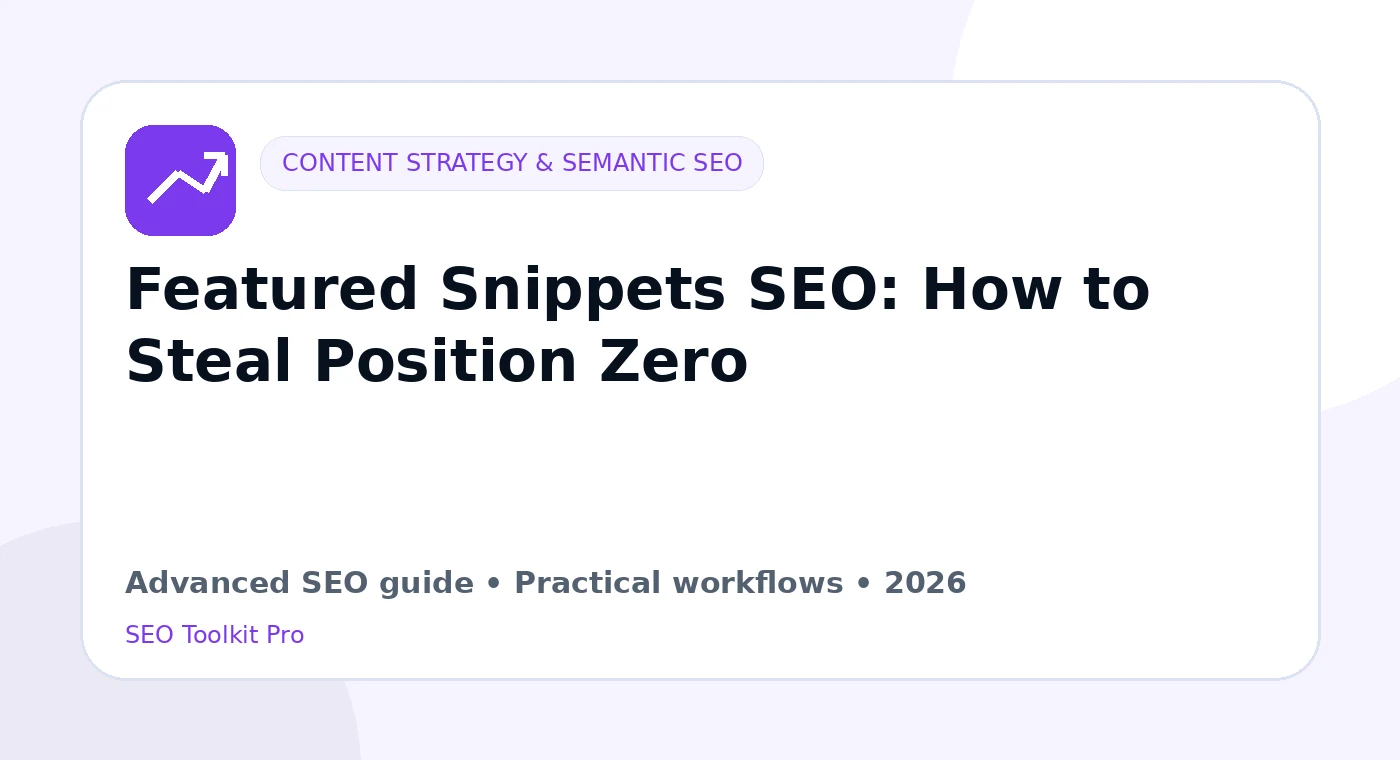 Featured Søkeresultater SEO: How to Steal Position Zero