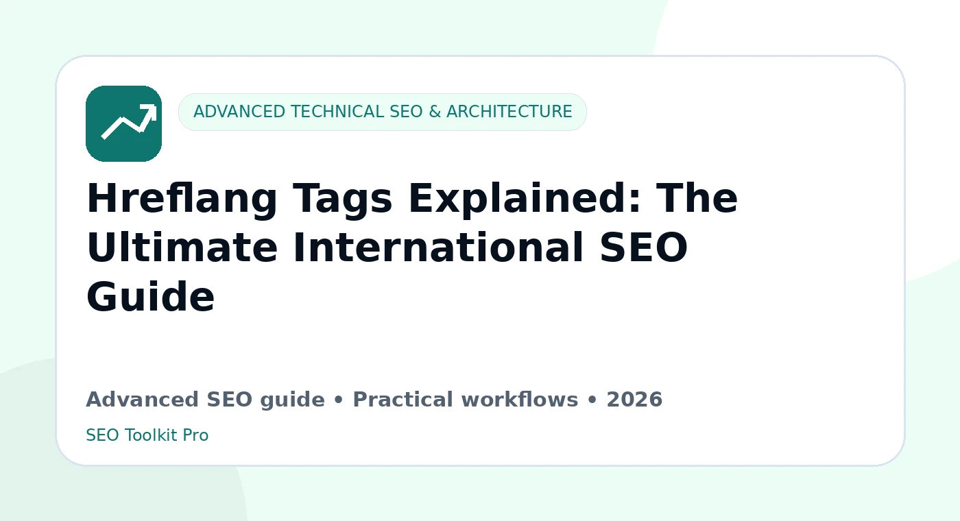 Hreflang Tags Explained: The Ultimate International SEO Guide